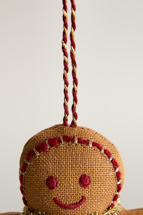 DÉCORATION SAPIN BONHOMME PAIN D'ÉPICE - Caramel | ZARA France