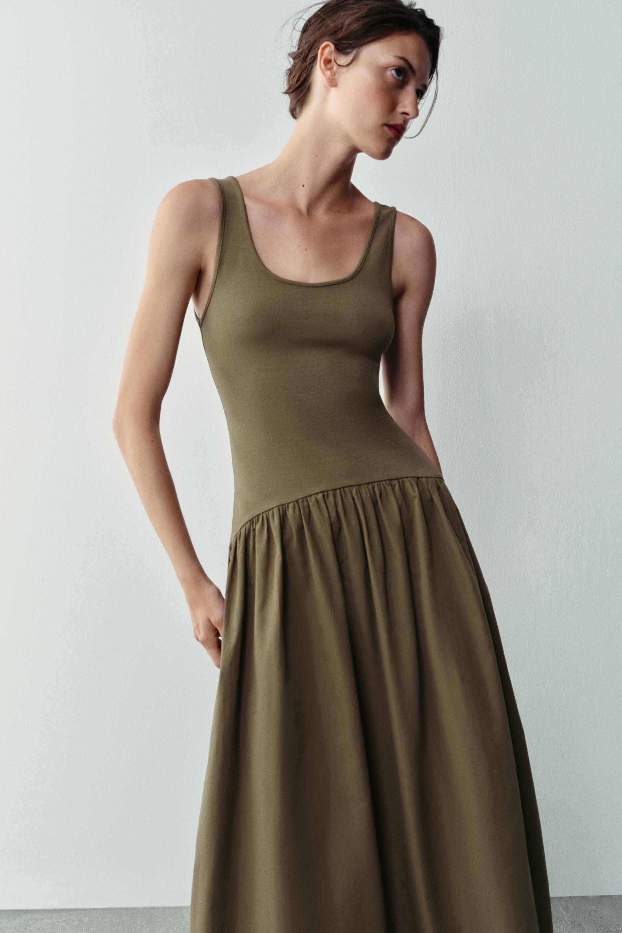 ROBE BIMATIÈRE À BRETELLES