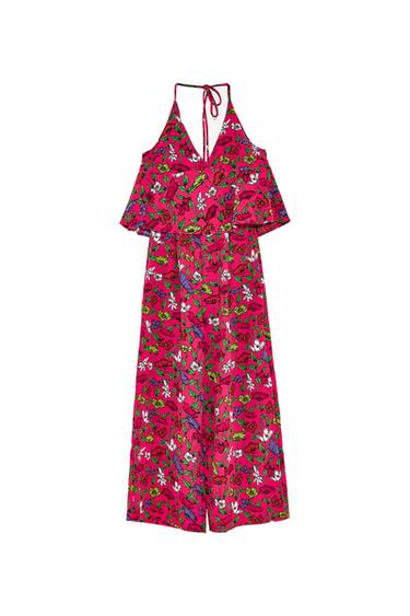 FLORAL PRINT JUMPSUIT