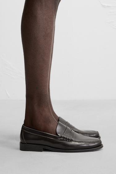 Zara CASTELLANO 1920 ® X ZARA MAN LOAFERS - Brown - Image 0