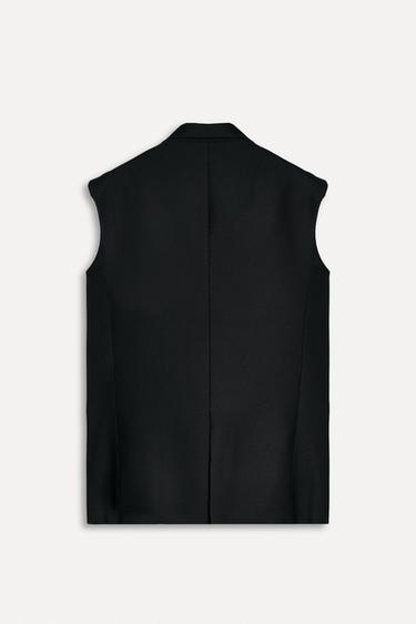 OVERSIZE WAISTCOAT 50TH ANNIVERSARY - Black by Zara - Image 2