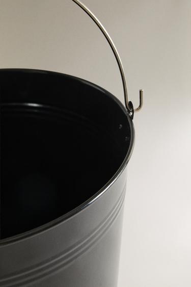 SEAU MÉTALLIQUE - Noir de Zara - Image 1