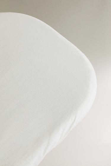 LOT DE 2 DRAPS-HOUSSES POUR BERCEAU BÉBÉ - Blanc cassé de Zara - Image 1