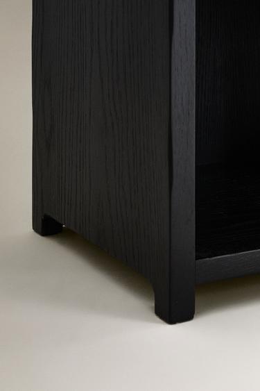 OAK BEDSIDE TABLE - Black by Zara - Image 2