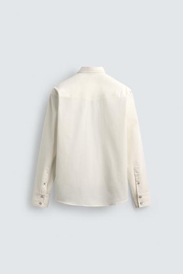 WESTERN SHIRT AARON LEVINE X ZARA - White by Zara - Image 7