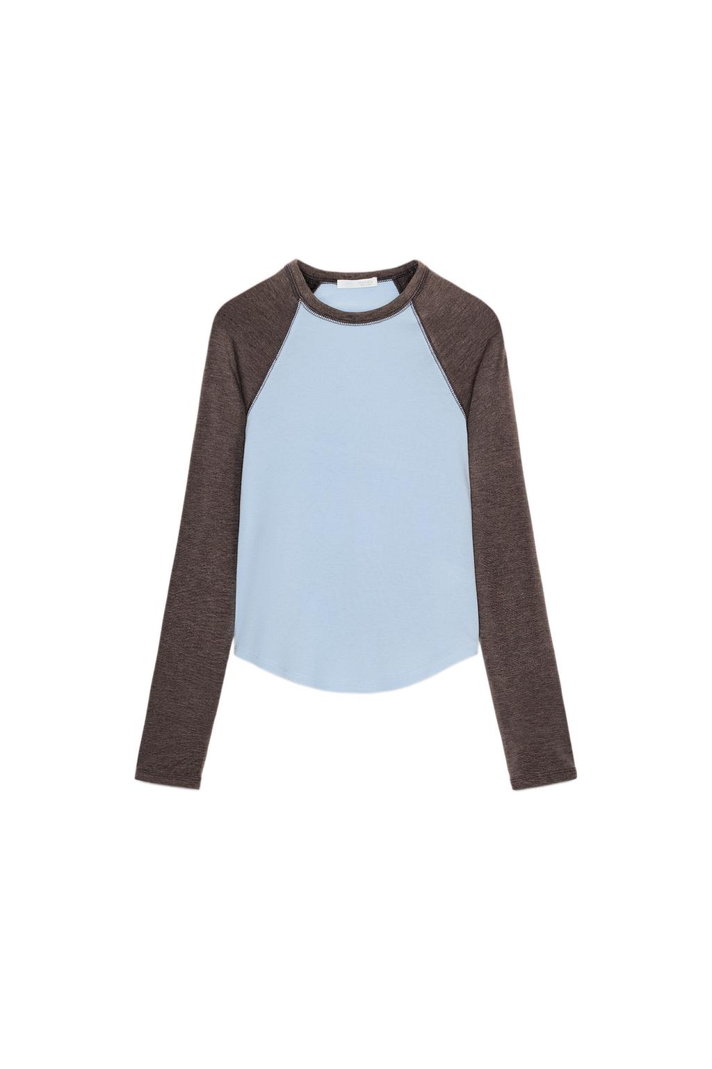 CONTRAST RAGLAN T-SHIRT - image 3