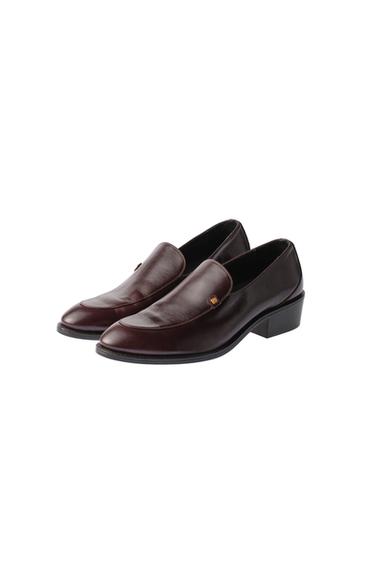 LEATHER LOAFERS WILLY CHAVARRIA X ZARA - Brown by Zara