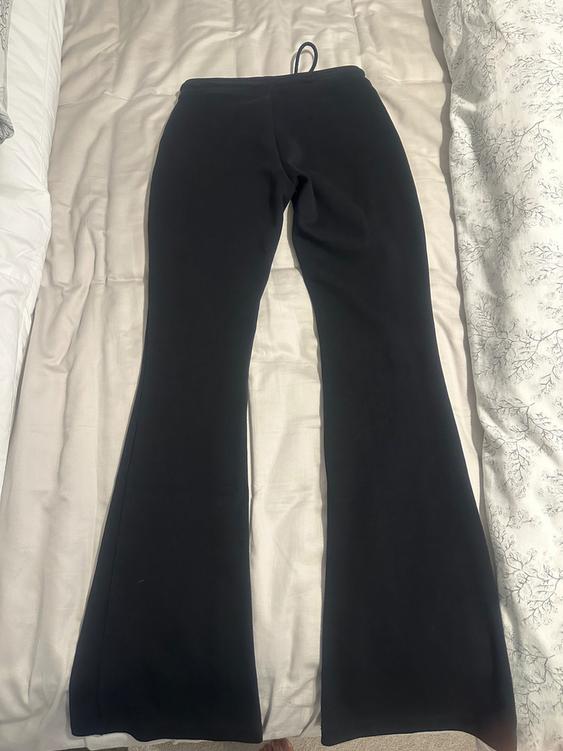 INTERLOCK FLARE TROUSERS - Image 2