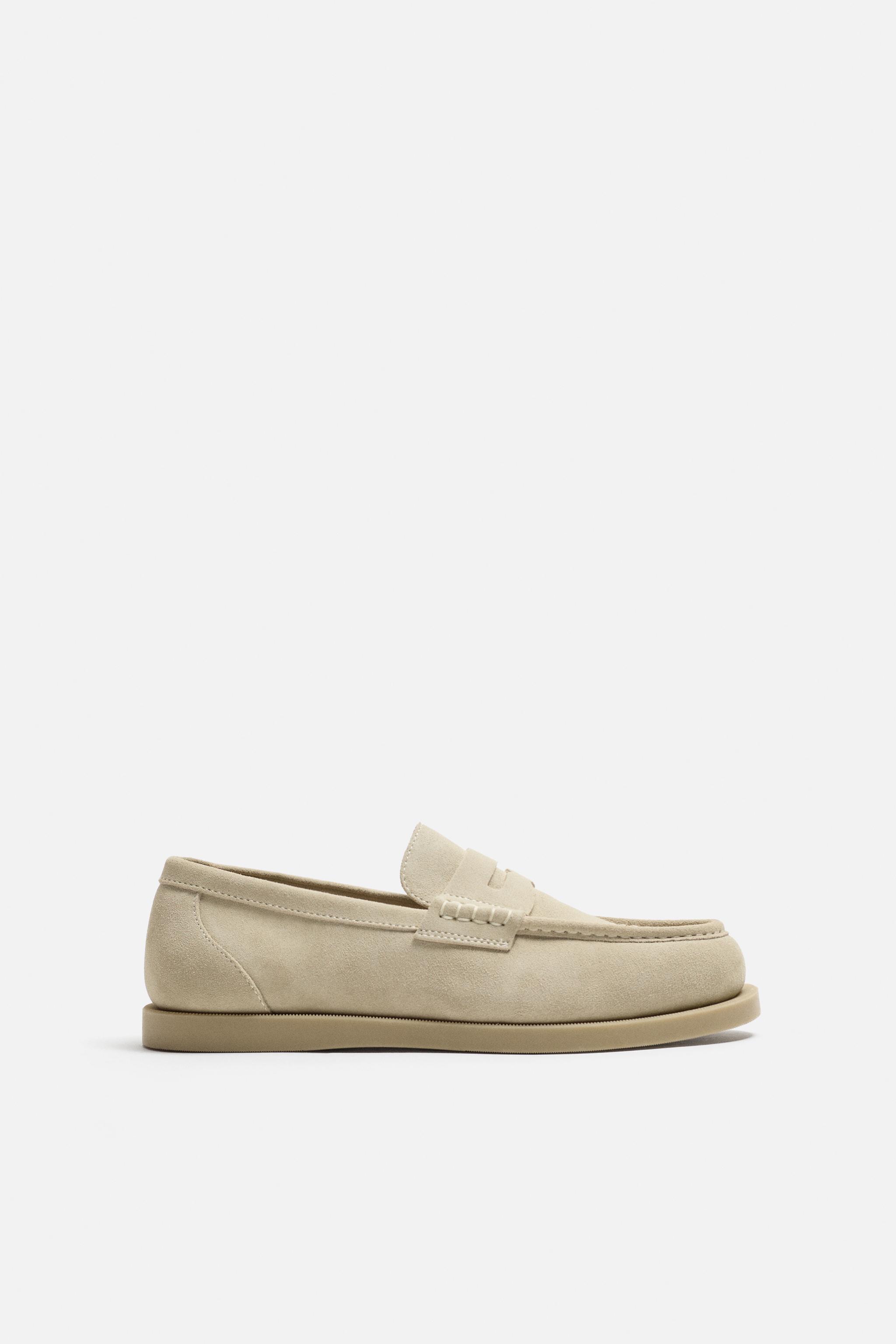 ZARA - ザラ ローファー スリッポン スウェード 紳士靴 シューズ