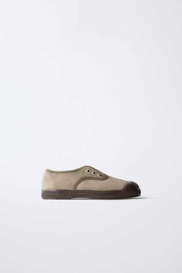 BENSIMON ® X ZARA CORDUROY SNEAKERS - Beige by Zara