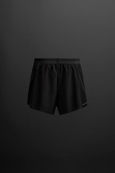 SHORT RUNNING SHORTS - Black by Zara - Image 5
