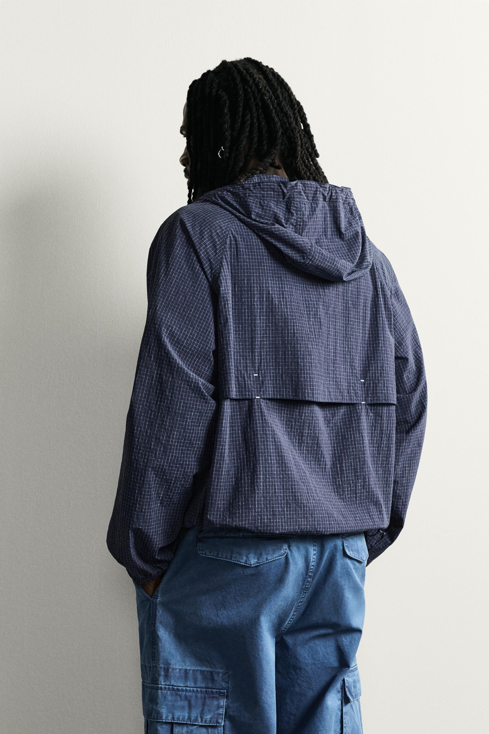 Мужские худи Zara WINDBREAKER JACKET — фото 3