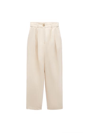 CHINO TROUSERS WITH DARTS