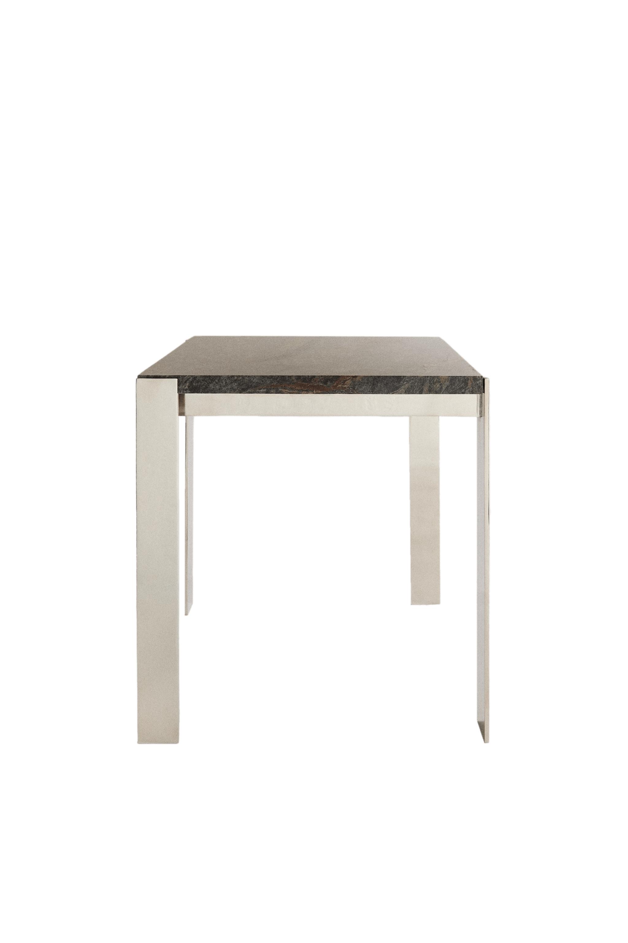 マーブルメタル サイドテーブル - ブラック | ZARA Japan / 日本