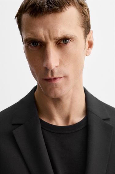 WOOL BLAZER - LIMITED EDITION - Anthracite grey by Zara - Image 4
