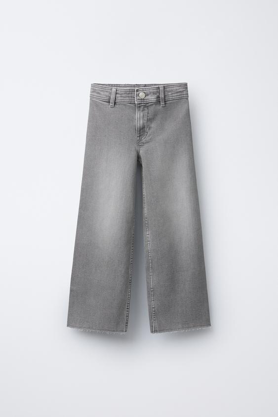 JEANS MARINE - Gris de Zara - Imagen 0