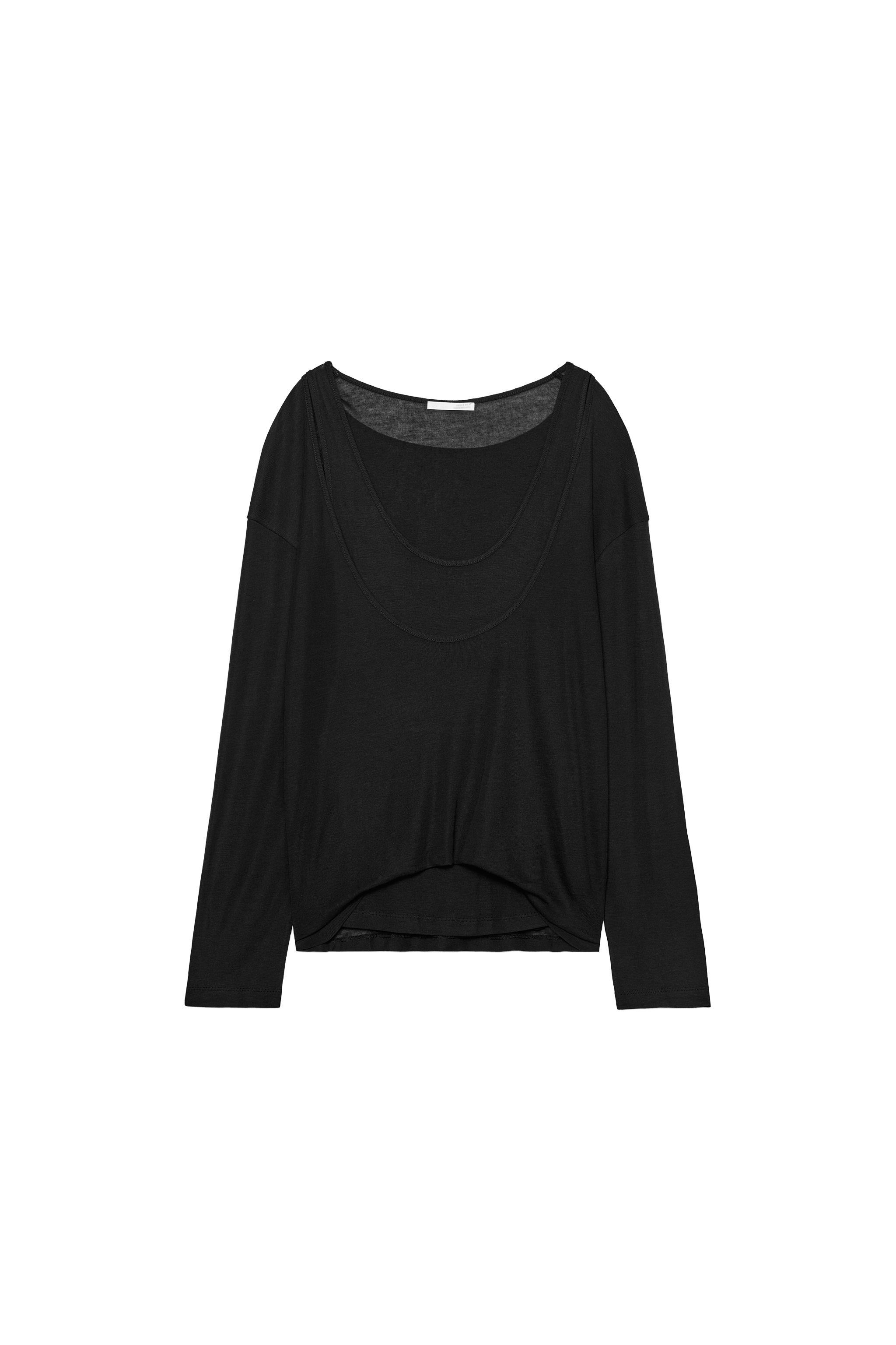 CAMISETA DOBLE MANGA LARGA