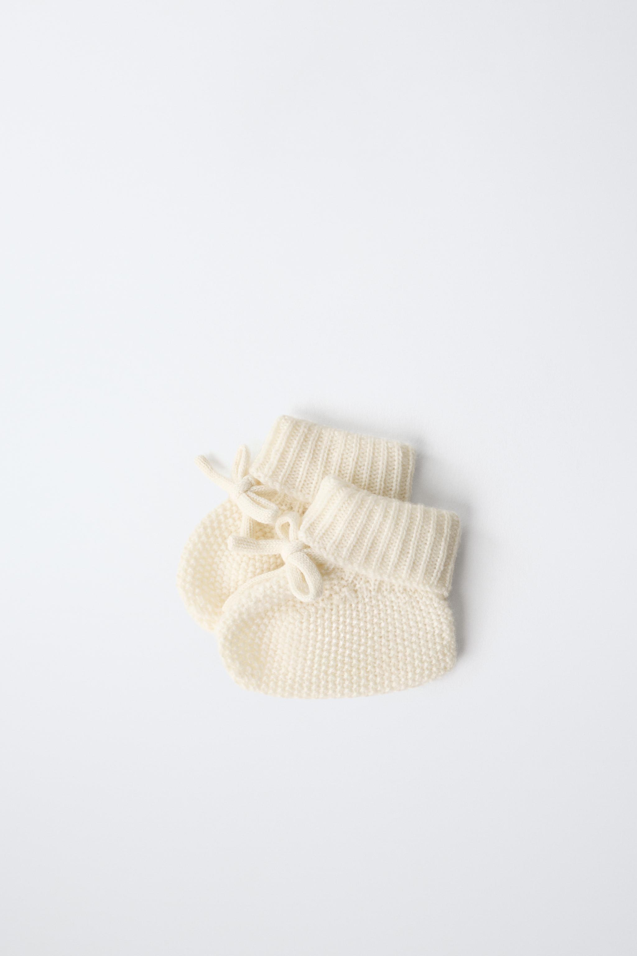Детские ботинки Zara KNIT BABY BOOTIES — фото 8