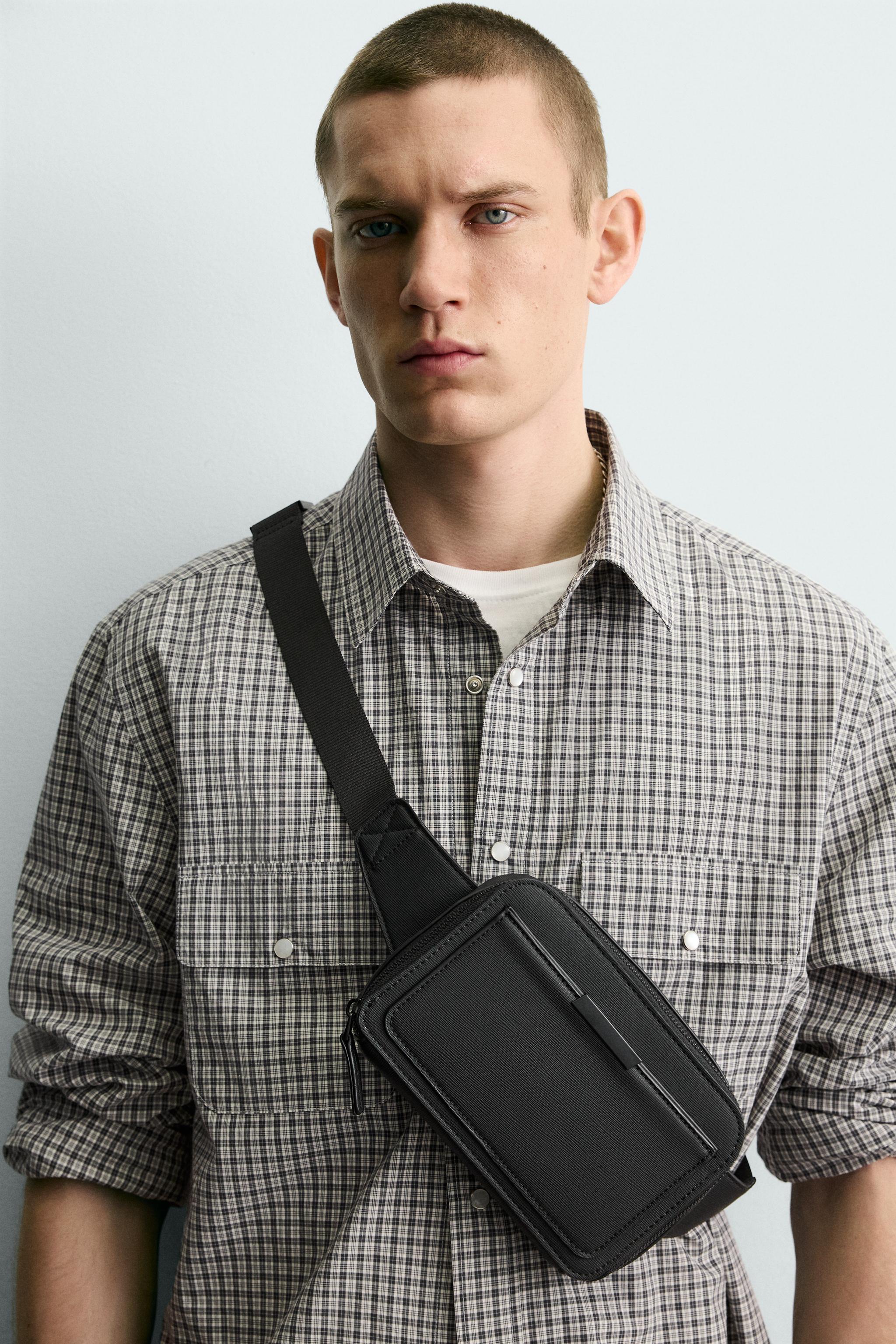 TEXTURED BELT BAG - Black | ZARA Canada