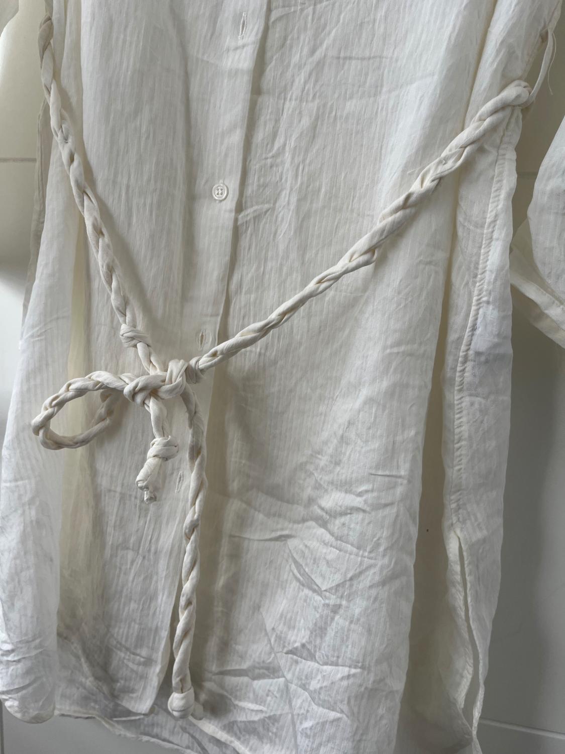 ZW COLLECTION TEXTURED OVERSIZE SHIRT - Image 2