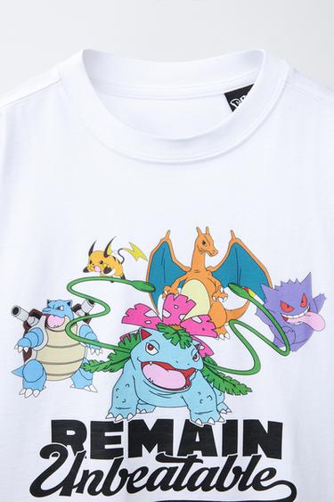 POKÉMON ™ PRINTED T-SHIRT - White by Zara - Image 2