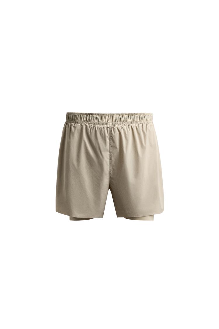 Pantalones cortos running 2 en 1
