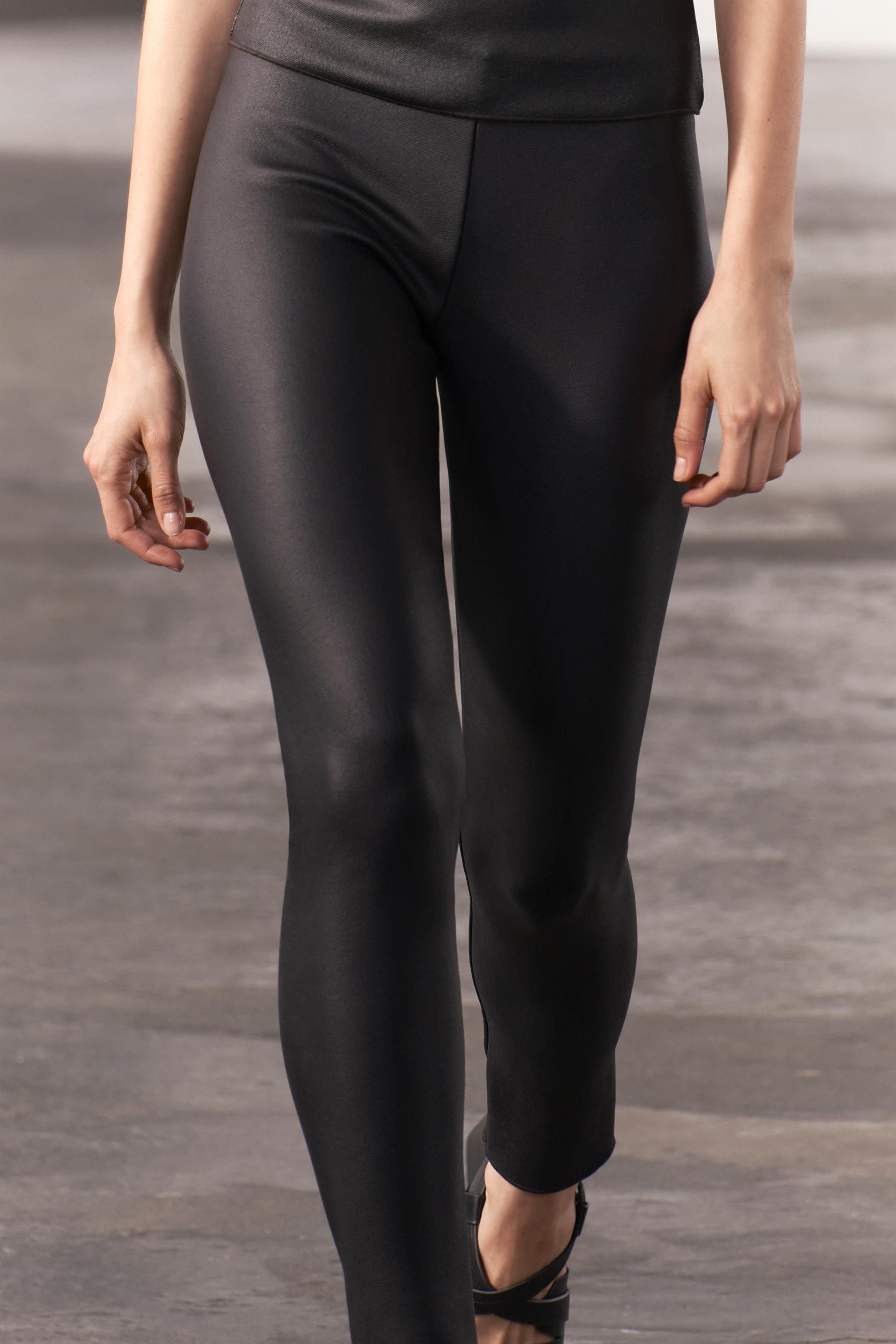 ZARA on X: Technical top and power stretch leggings