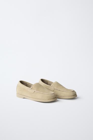LEATHER LOAFERS — Sandy Brown 2