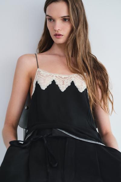 ZW COLLECTION LACE TRIM CAMISOLE TOP_1