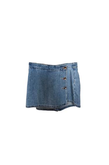 FALDA PANTALÓN VAQUERA