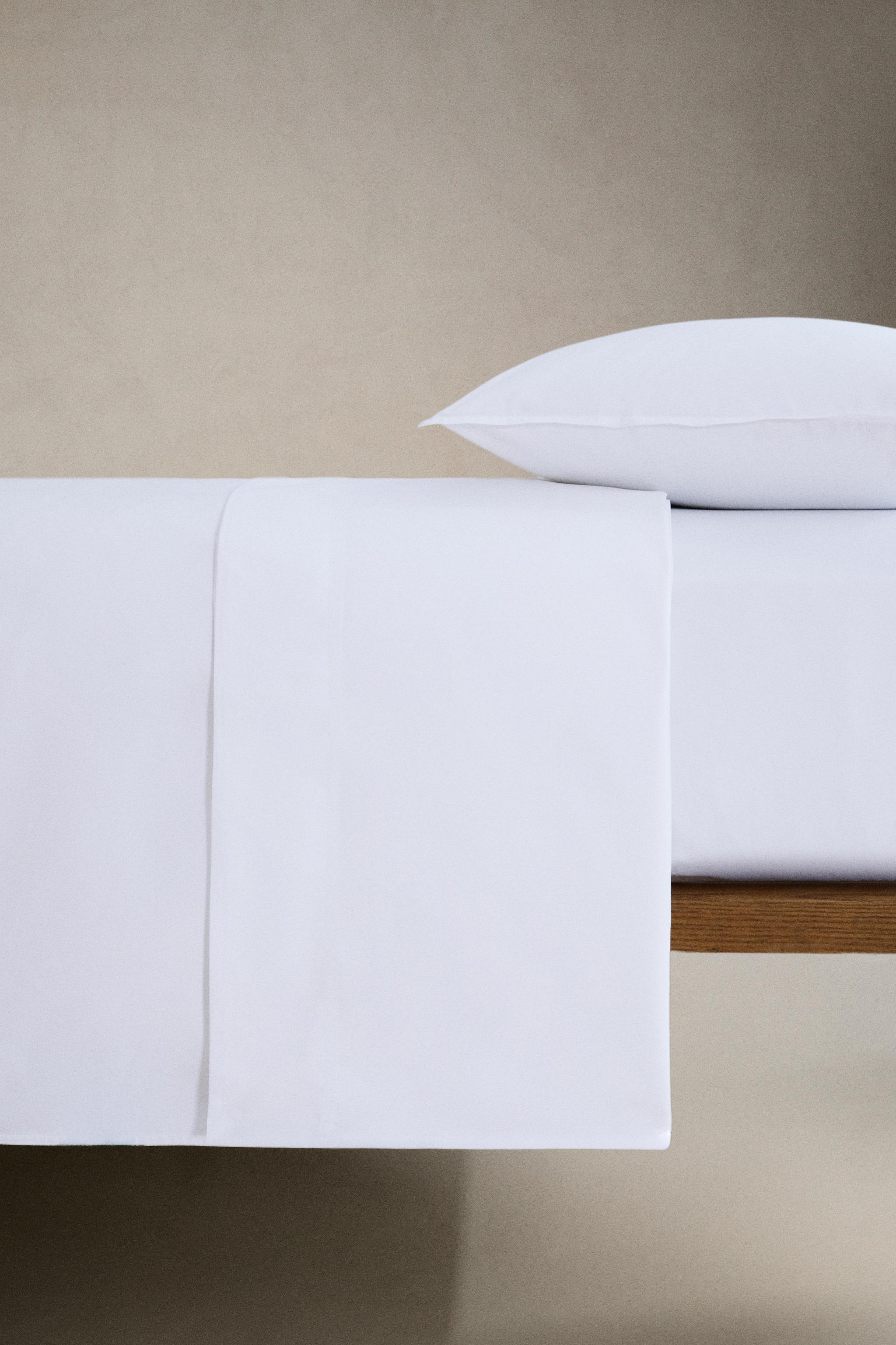 PERCALE DUVET COVER (500 THREAD COUNT) — White