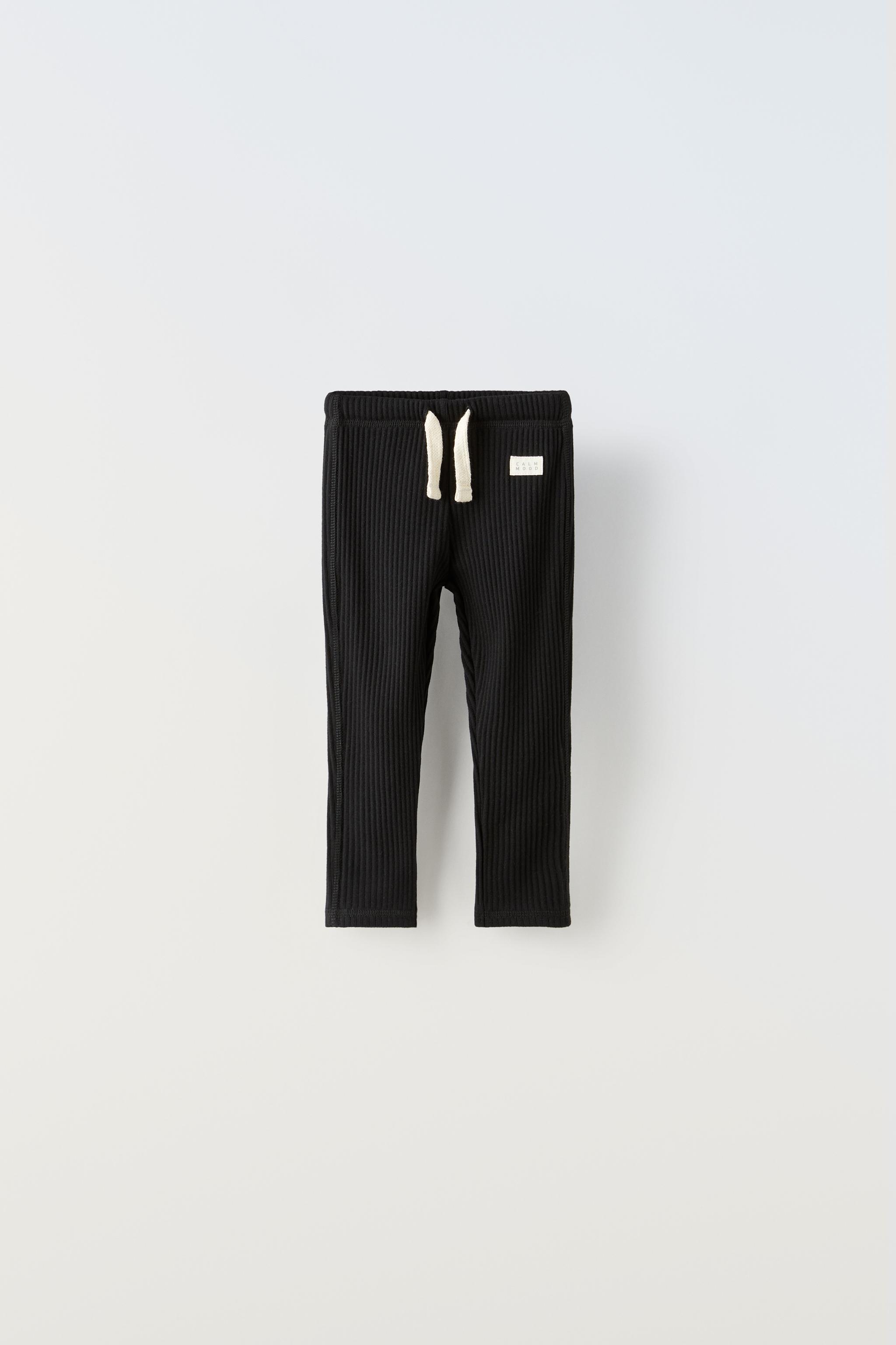 Zara shop ribbed leggings