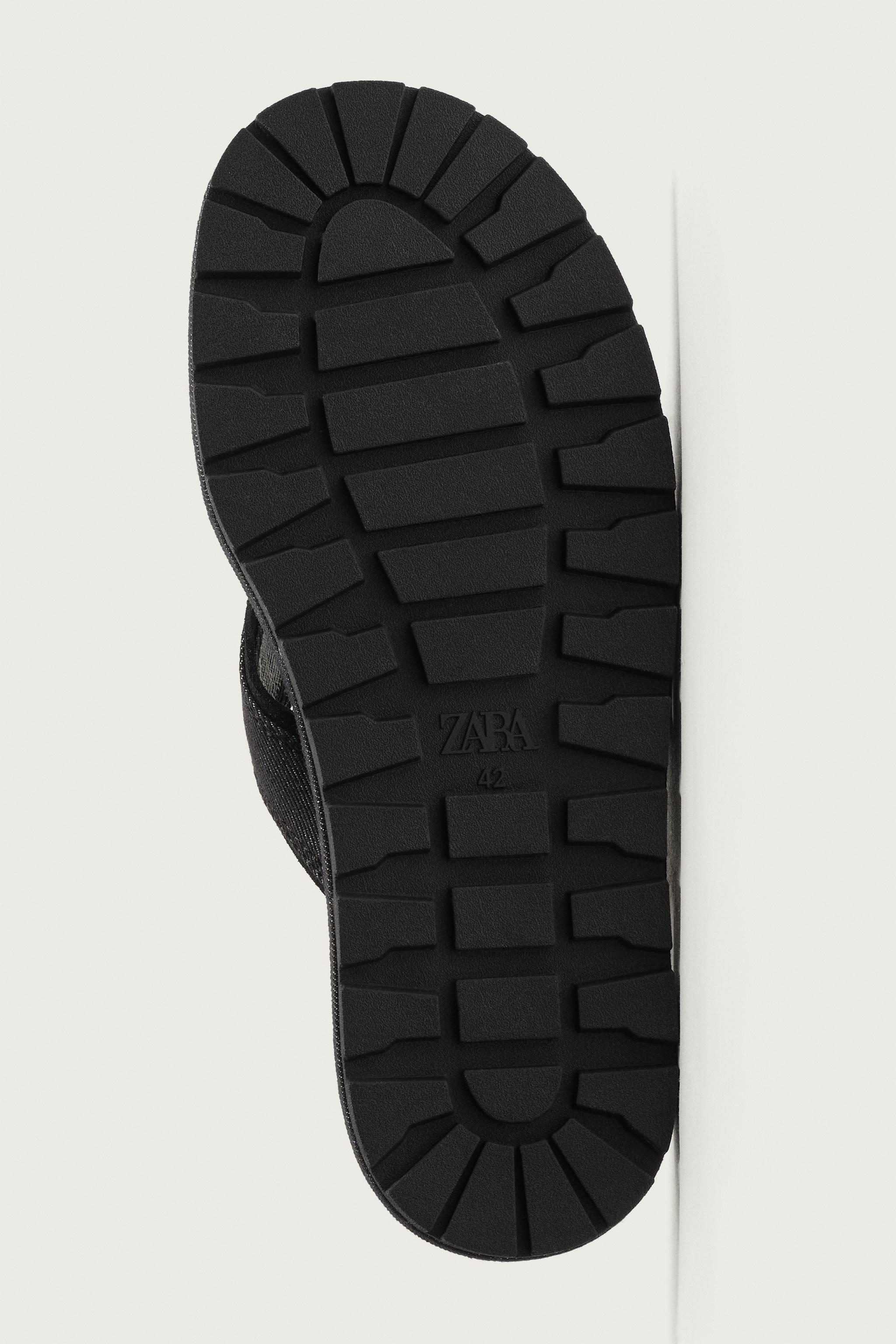 Мужские сандалии Zara FABRIC STRAP SANDALS — фото 7