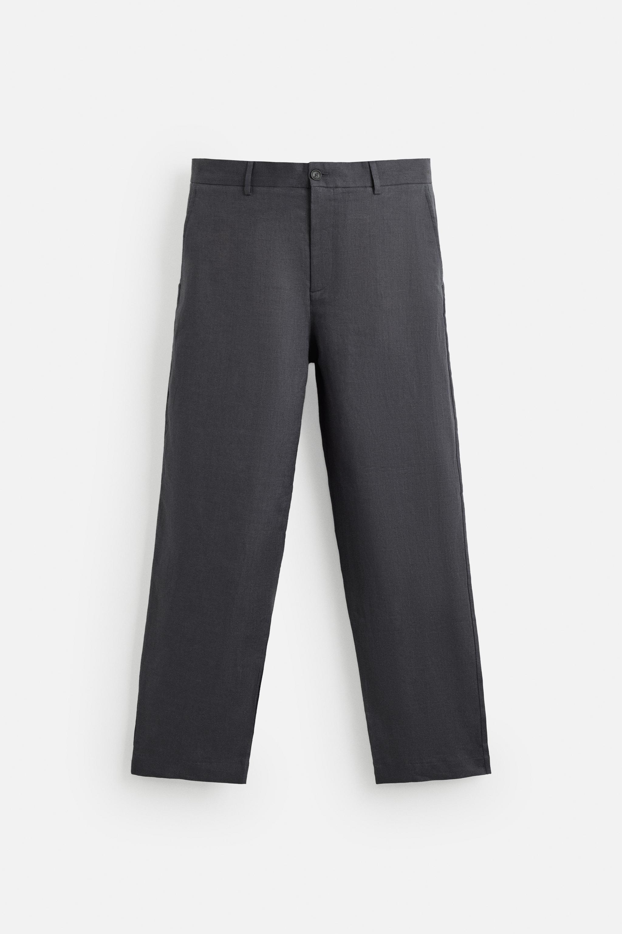 【ZARA】リネン100% スーツパンツ 4410/401/401 SUIT PANTS IN 100% LINEN - Light beige | ZARA United States