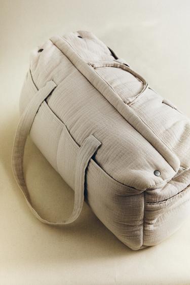 COTTON MOON MATERNITY BAG - Taupe grey by Zara - Image 5