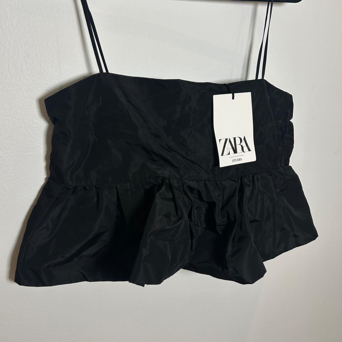 VOLUMINOUS TAFFETA TOP LIMITED EDITION - Image 2