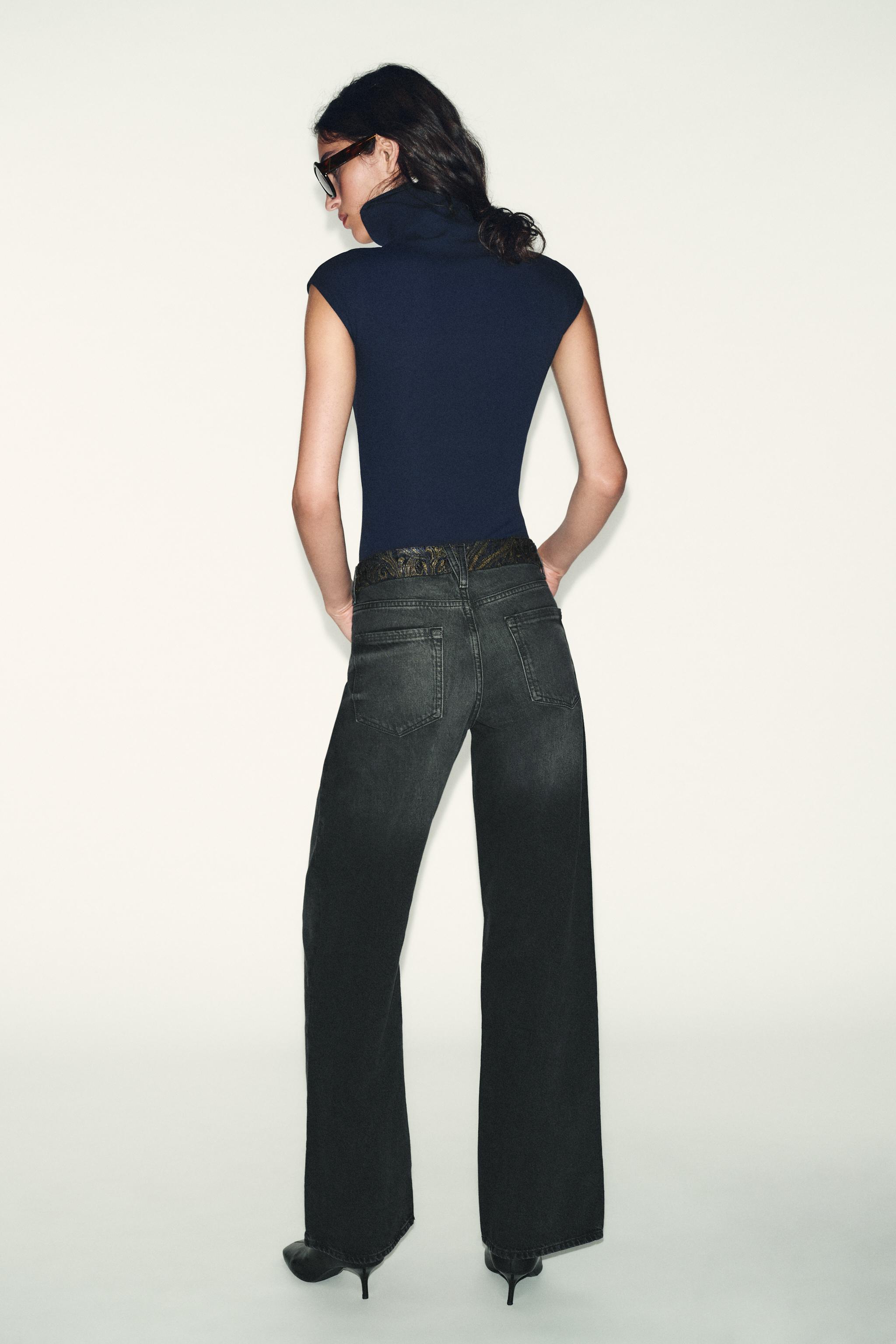 COTTON HIGH COLLAR BODYSUIT