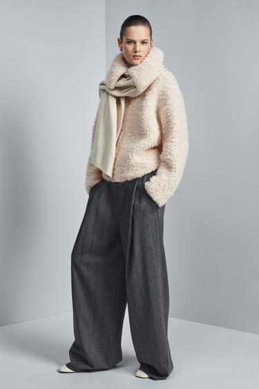 BOUCLÉ JACKET - Ecru by Zara