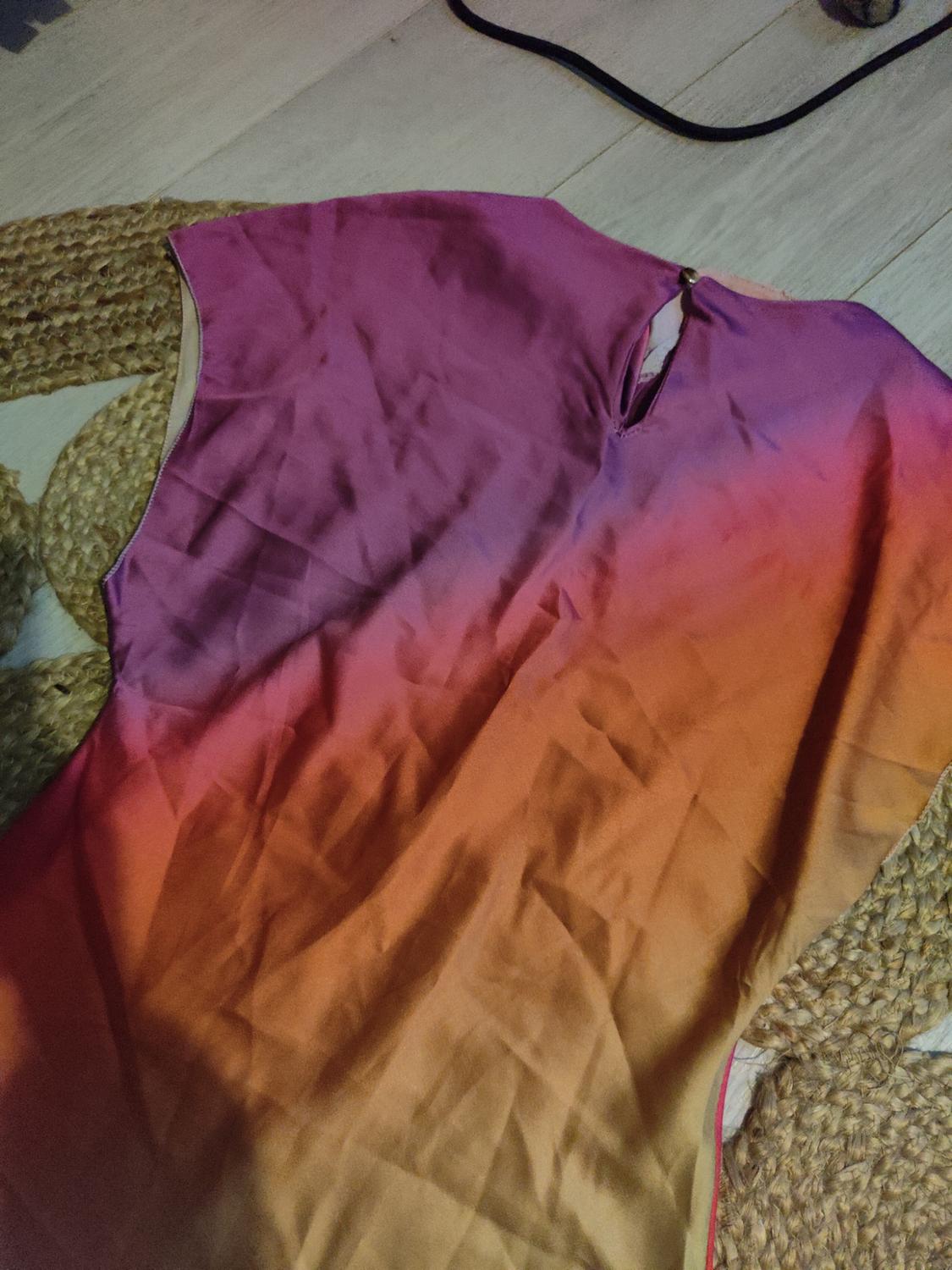 TIE-DYE PRINT DRESS - Image 3