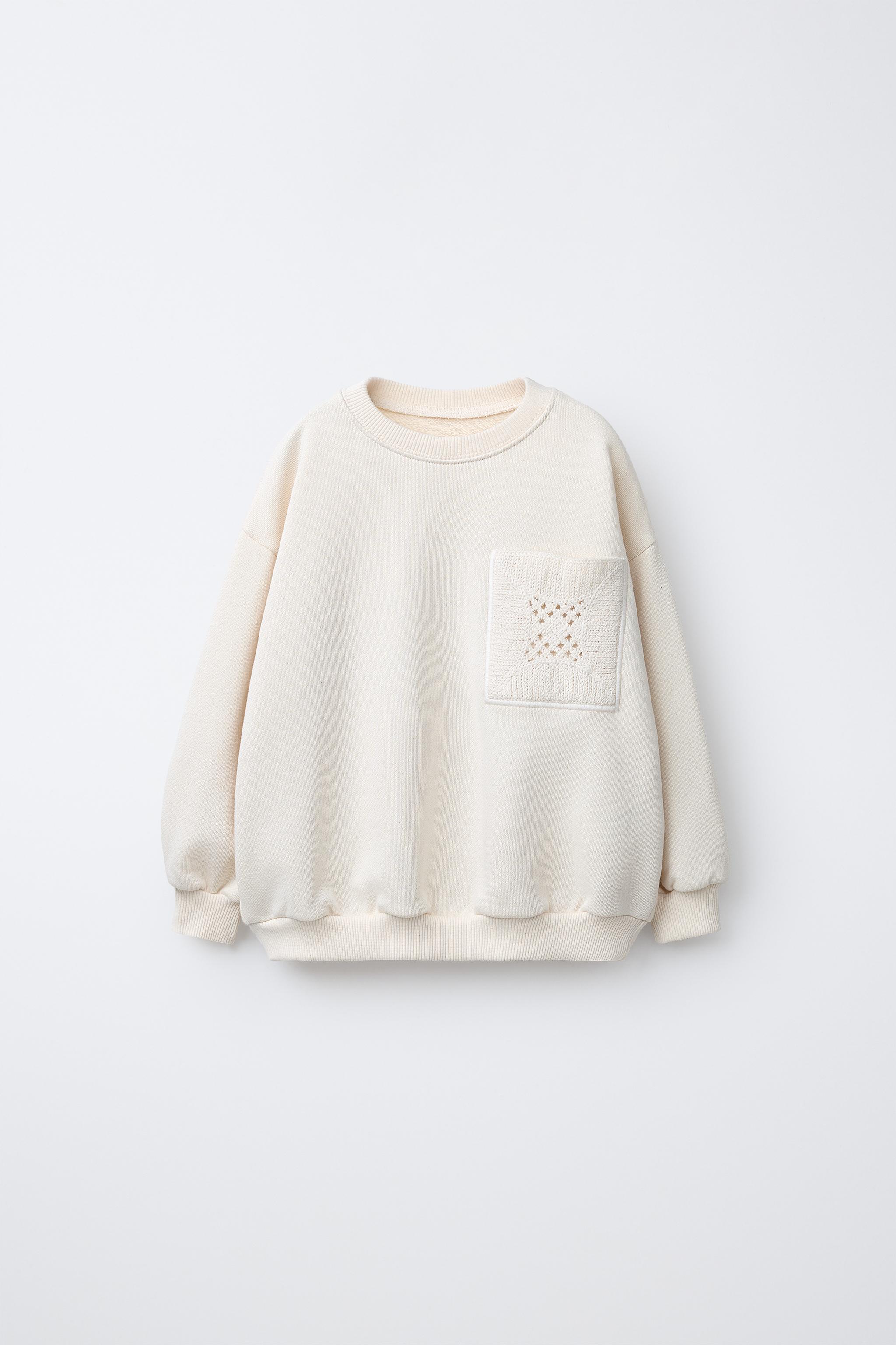 SWEAT POCHE CROCHET