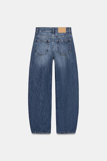 JEAN Z1975 BARREL TAILLE HAUTE - Bleu moyen de Zara - Image 8