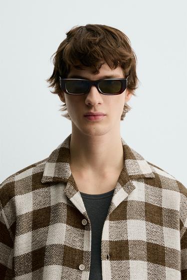 SQUARE SUNGLASSES - Tortoiseshell by Zara - Image 0