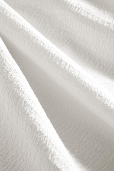 HOUSSE DE COUETTE TEXTURE - Blanc cassé de Zara - Image 4