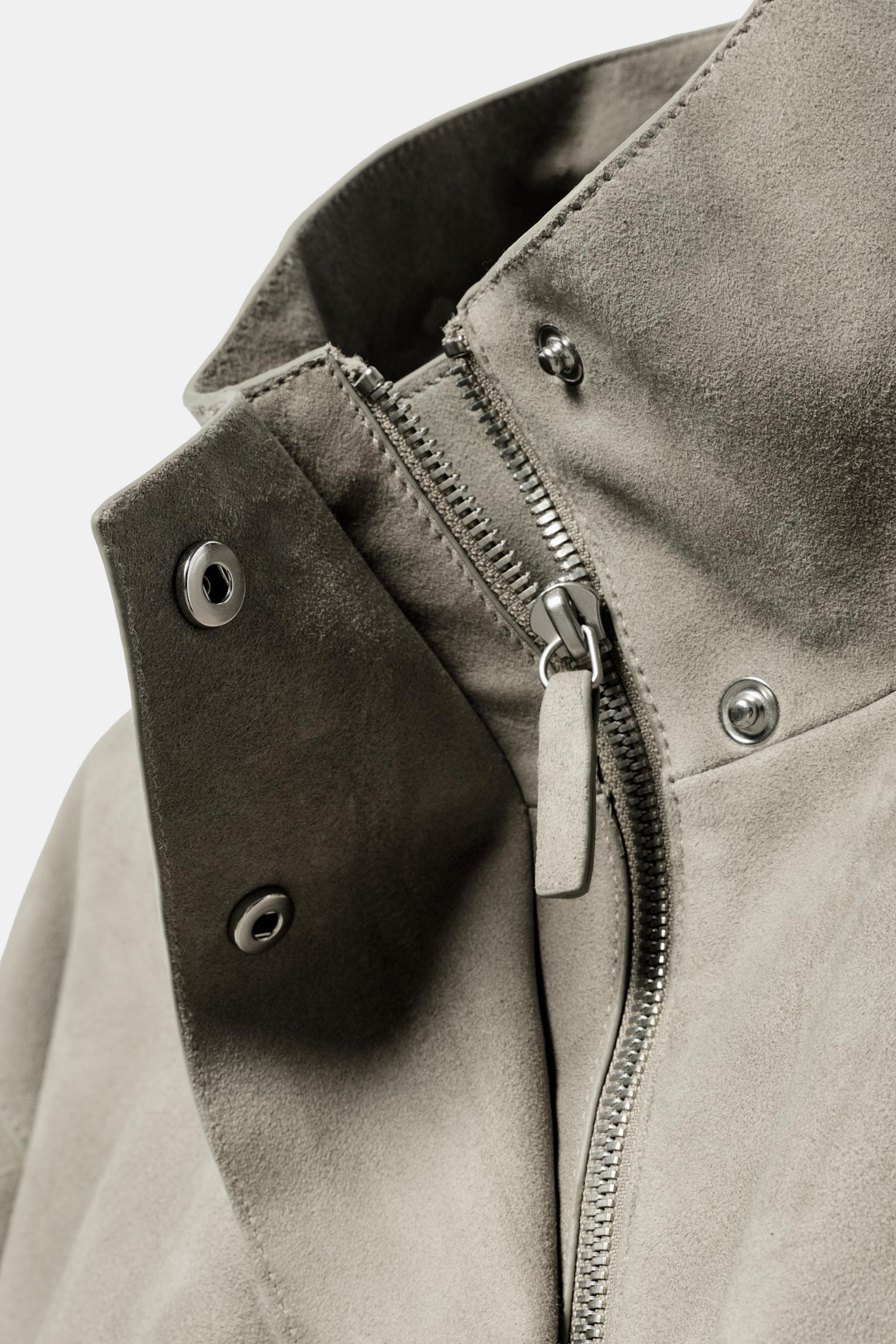 ZW COLLECTION LIMITED EDITION SUEDE LEATHER JACKET