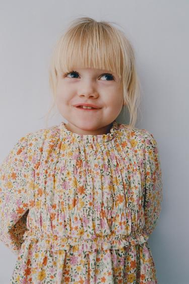 ROBE À IMPRIMÉ FLEURI - Multicolore de Zara - Image 4