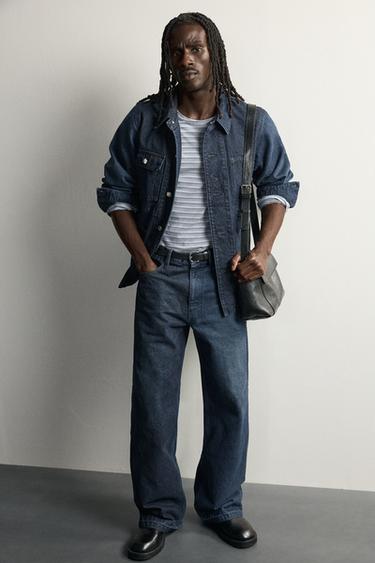 DENIM JACKET WITH POCKETS 2026 TANAKA NY TYO LTD.© - Mid-blue by Zara