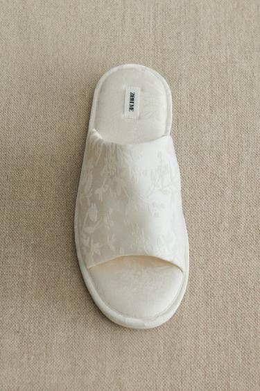 JACQUARD-PANTOLETTE - Beige von Zara