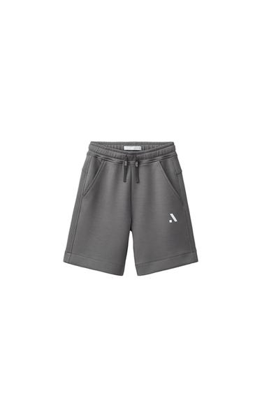 BERMUDA SPORTY CON MODAL - Gris antracita de Zara