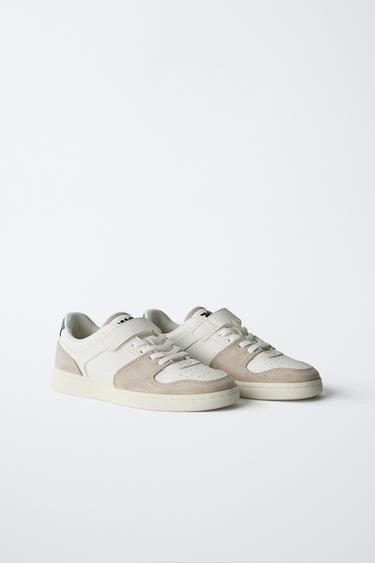 RETRO STRAP SNEAKERS - White by Zara