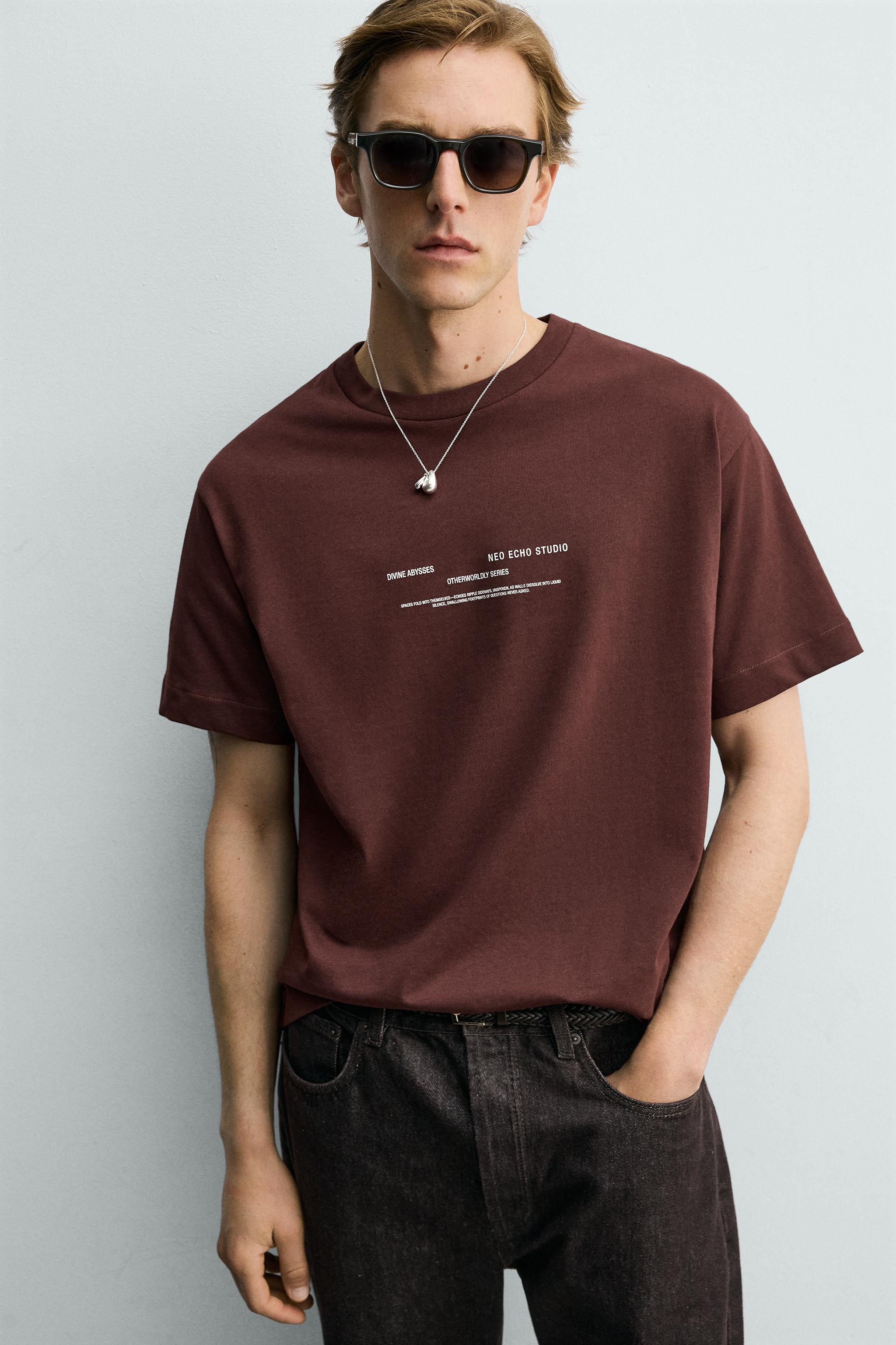RELAXED FIT SQUARED GRAPHIC T-SHIRT